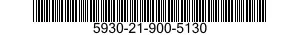 5930-21-900-5130 SWITCH,CODE INDICATING WHEEL 5930219005130 219005130