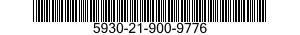 5930-21-900-9776 SWITCH,TOGGLE 5930219009776 219009776