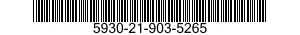 5930-21-903-5265 SWITCH,PRESSURE 5930219035265 219035265