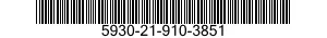 5930-21-910-3851 SWITCH,SENSITIVE 5930219103851 219103851