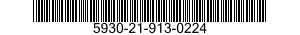 5930-21-913-0224 SWITCH,TOGGLE 5930219130224 219130224