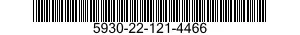5930-22-121-4466 SWITCH,THERMOSTATIC 5930221214466 221214466