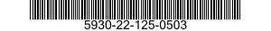 5930-22-125-0503 KEY,SWITCH 5930221250503 221250503
