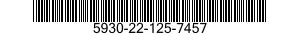5930-22-125-7457 PUSH BUTTON 5930221257457 221257457