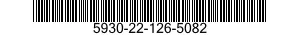 5930-22-126-5082 SWITCH,THERMOSTATIC 5930221265082 221265082