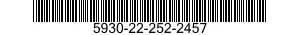 5930-22-252-2457  5930222522457 222522457
