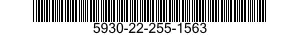 5930-22-255-1563 SWITCH,PRESSURE 5930222551563 222551563