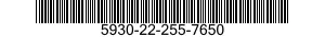5930-22-255-7650 KEY,SWITCH 5930222557650 222557650