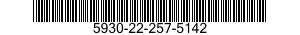 5930-22-257-5142 COVER,ELECTRICAL SWITCH 5930222575142 222575142