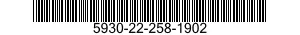 5930-22-258-1902 CONTROL,TEMPERATURE,INDICATING 5930222581902 222581902