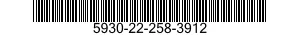 5930-22-258-3912 SWITCH,PUSH 5930222583912 222583912