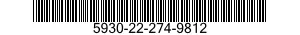 5930-22-274-9812 FILTER ASSEMBLY,ELECTRICAL 5930222749812 222749812