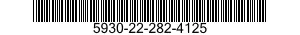 5930-22-282-4125 SWITCH,PUSH 5930222824125 222824125