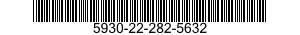 5930-22-282-5632 SWITCH,SLIDE 5930222825632 222825632