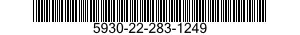 5930-22-283-1249  5930222831249 222831249
