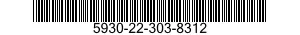 5930-22-303-8312  5930223038312 223038312