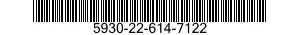 5930-22-614-7122 SWITCH,TOGGLE 5930226147122 226147122