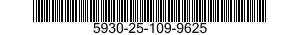 5930-25-109-9625 SWITCH,TOGGLE 5930251099625 251099625