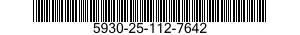 5930-25-112-7642  5930251127642 251127642