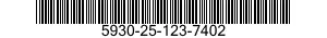 5930-25-123-7402 PUSHBUTTON ASSY 5930251237402 251237402