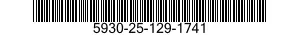 5930-25-129-1741 SWITCH,TOGGLE 5930251291741 251291741