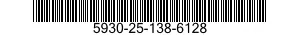5930-25-138-6128 SWITCH,SLIDE 5930251386128 251386128