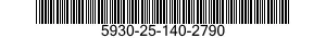 5930-25-140-2790 SWITCH,TILT 5930251402790 251402790