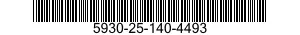5930-25-140-4493 SWITCH,TILT 5930251404493 251404493