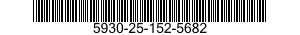 5930-25-152-5682 SWITCH,PUSH 5930251525682 251525682
