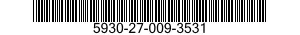 5930-27-009-3531 RETAINER,ELECTRICAL SWITCH 5930270093531 270093531