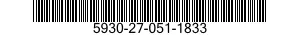 5930-27-051-1833 SWITCH,PUSH 5930270511833 270511833