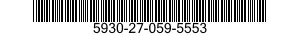 5930-27-059-5553 SWITCH,SENSITIVE 5930270595553 270595553