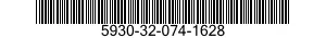 5930-32-074-1628 SWITCH,ALARM 5930320741628 320741628