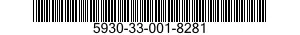 5930-33-001-8281 KEY,SWITCH 5930330018281 330018281