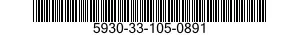 5930-33-105-0891 SWITCH,PUSH-PULL 5930331050891 331050891