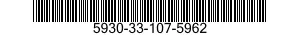 5930-33-107-5962 SWITCH,PUSH 5930331075962 331075962