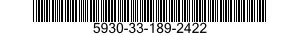 5930-33-189-2422 SWITCH,PUSH 5930331892422 331892422