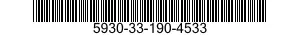 5930-33-190-4533 SWITCH,LEVER 5930331904533 331904533