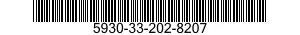5930-33-202-8207 SWITCH,PUSH 5930332028207 332028207