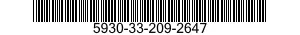 5930-33-209-2647 SWITCH,PUSH 5930332092647 332092647