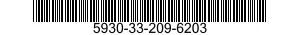 5930-33-209-6203 SWITCH BOX 5930332096203 332096203