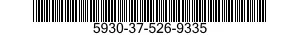 5930-37-526-9335 SWITCH,PUSH-PULL 5930375269335 375269335