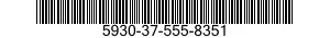 5930-37-555-8351 PUSH BUTTON SWITCH 5930375558351 375558351