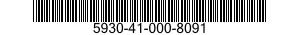 5930-41-000-8091 SWITCH,PUSH 5930410008091 410008091