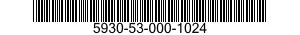 5930-53-000-1024 SWITCH,ROTARY 5930530001024 530001024