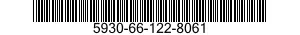 5930-66-122-8061 SWITCH,PUSH 5930661228061 661228061