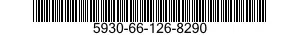 5930-66-126-8290 SWITCH,TOGGLE 5930661268290 661268290