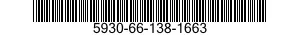 5930-66-138-1663 SWITCH,PUSH 5930661381663 661381663