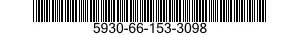 5930-66-153-3098 SWITCH,PUSH-PULL 5930661533098 661533098