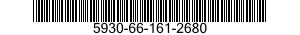 5930-66-161-2680 SWITCH,PUSH 5930661612680 661612680